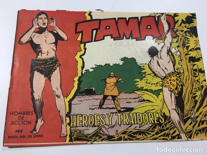 Tebeos: comic tebeo tamar de ediciones toray original 1961 numero n&ordm; 143 - Foto 1