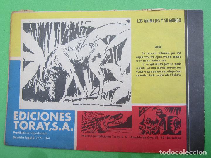 Tebeos: tamar , numero 95 , la llamada de la selva , toray 1961 - Foto 2