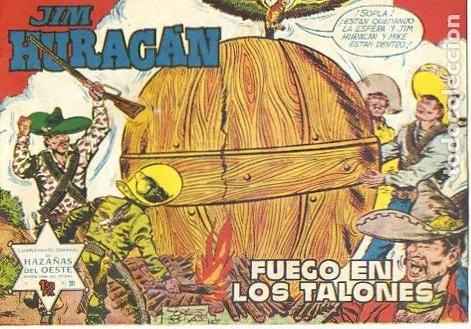Tebeos: COMIC ORIGINAL JIM HURACAN N&ordm; 30 EDITORIAL TORAY - Foto 1