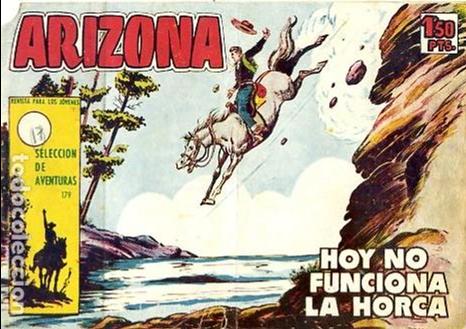 Tebeos: COMIC ORIGINAL ARIZONA N&ordm; 17 EDITORIAL TORAY - Foto 1