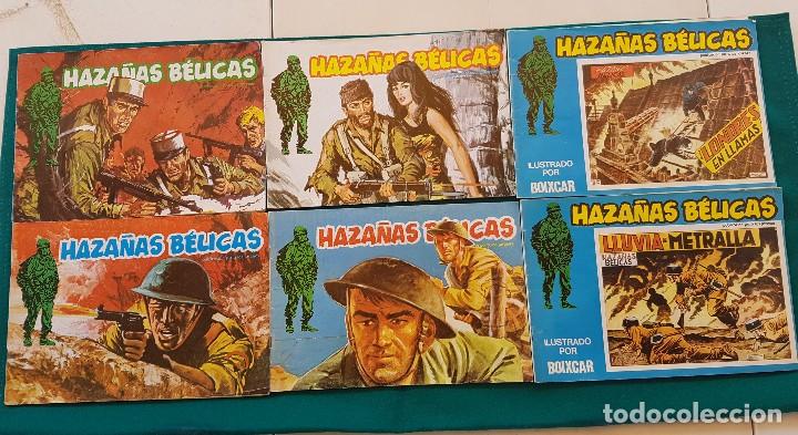 Tebeos: Lote de 8 n&uacute;meros de Haza&ntilde;as B&eacute;licas 1973 - Foto 1