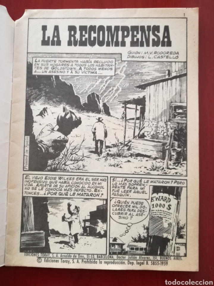 Tebeos: HAZA&Ntilde;AS DEL OESTE, n&deg; 97 - Foto 2