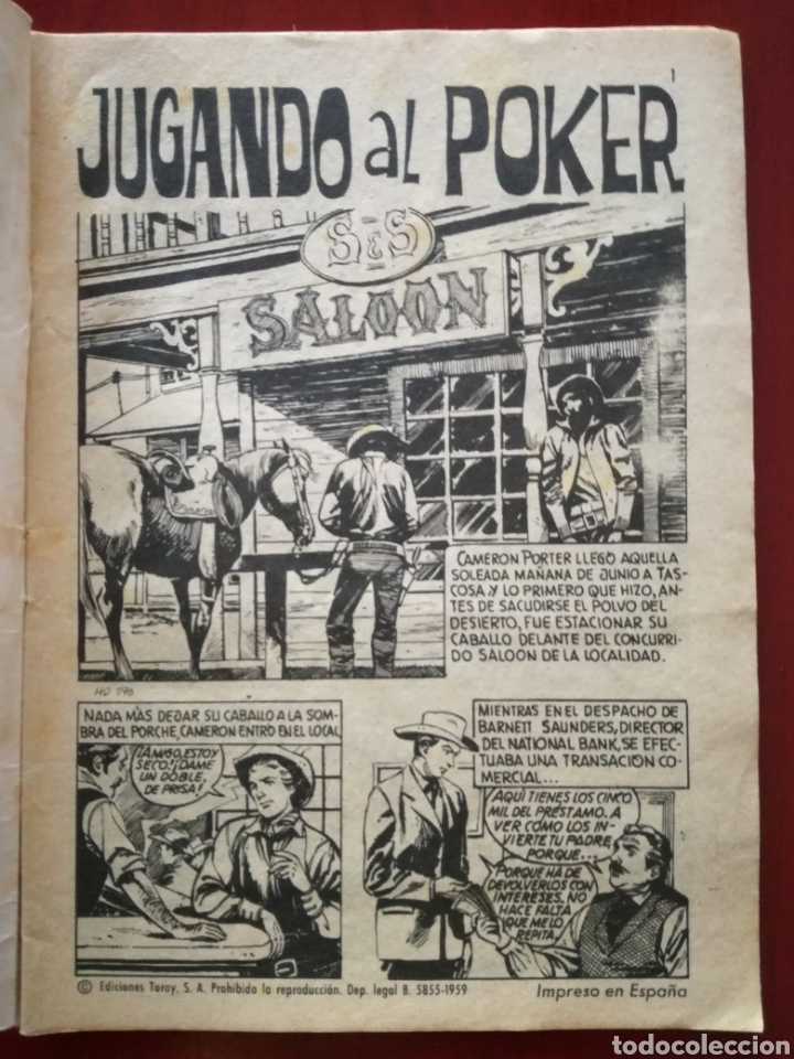 Tebeos: HAZA&Ntilde;AS DEL OESTE, n&deg; 196 - Foto 2