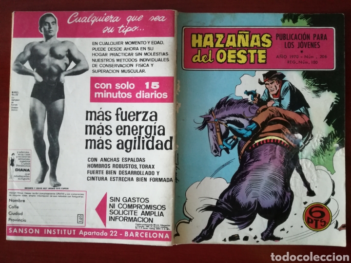 Tebeos: HAZA&Ntilde;AS DEL OESTE, n&deg;206 - Foto 3