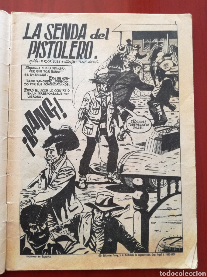 Tebeos: HAZA&Ntilde;AS DEL OESTE n&deg; 36 - Foto 2
