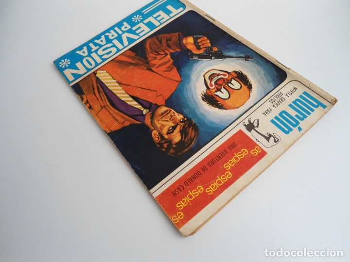 Tebeos: HURON n&ordm; 33 - TELEVISION PIRATA - EDICIONES TORAY 1968 - COMPLETO - Foto 3