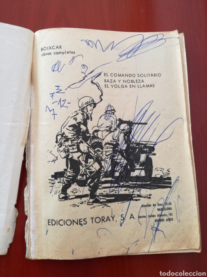 Tebeos: HAZA&Ntilde;AS B&Eacute;LICAS, BOIXCAR n&deg;62 - Foto 4