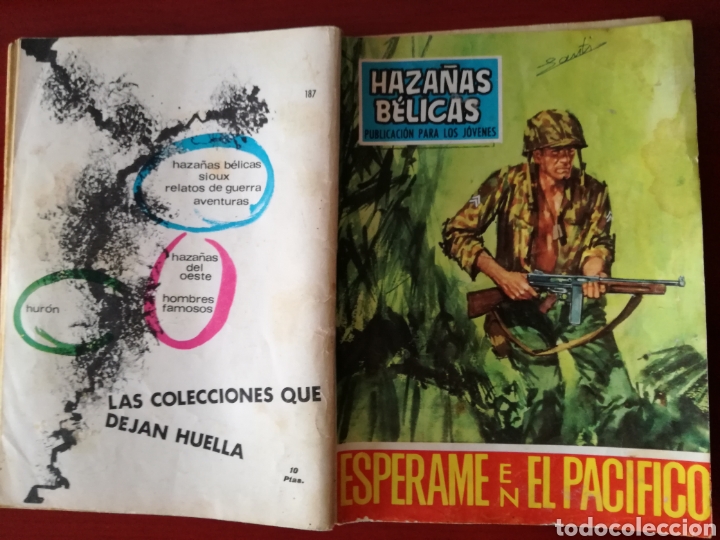 Tebeos: HAZA&Ntilde;AS B&Eacute;LICAS n&deg;187 - Foto 3