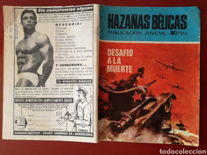 Tebeos: HAZA&Ntilde;AS B&Eacute;LICAS n&deg;229 - Foto 3