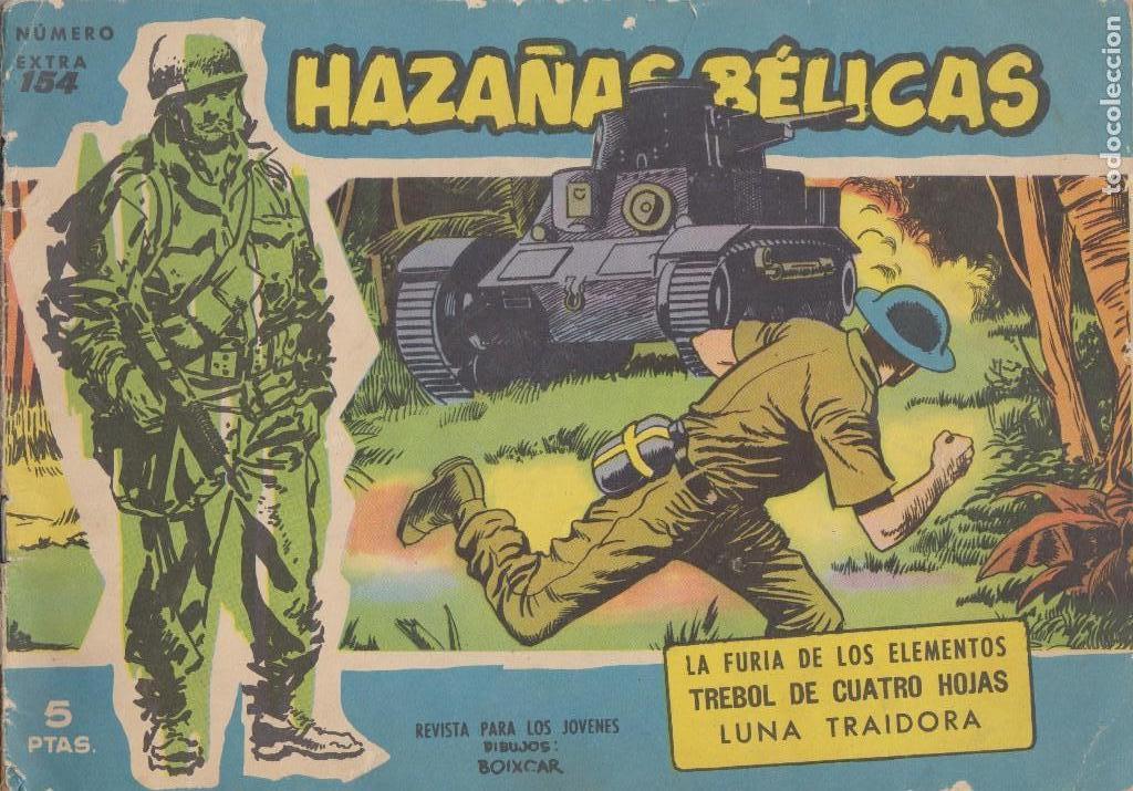Tebeos: HAZA&Ntilde;AS B&Eacute;LICAS, EXTRA 154 - Foto 1