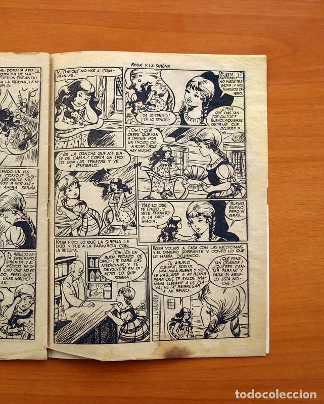 Tebeos: Lindaflor - Rosa y la Sirena, n&ordm; 97 - Ediciones Toray 1955 - Foto 5