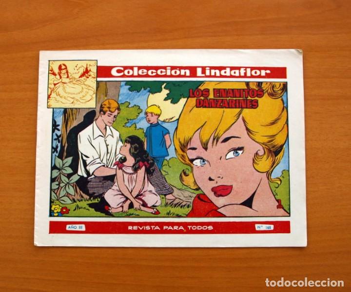 Tebeos: Lindaflor - Los enanitos danzarines, n&ordm; 168 - Ediciones Toray 1955 - Foto 1