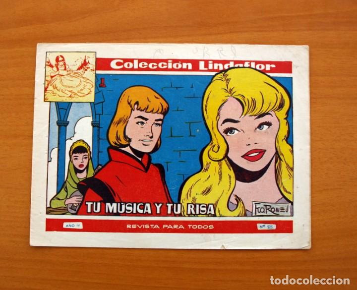 Tebeos: Lindaflor - Tu m&uacute;sica y tu risa, n&ordm; 225 - Ediciones Toray 1955 - Foto 1