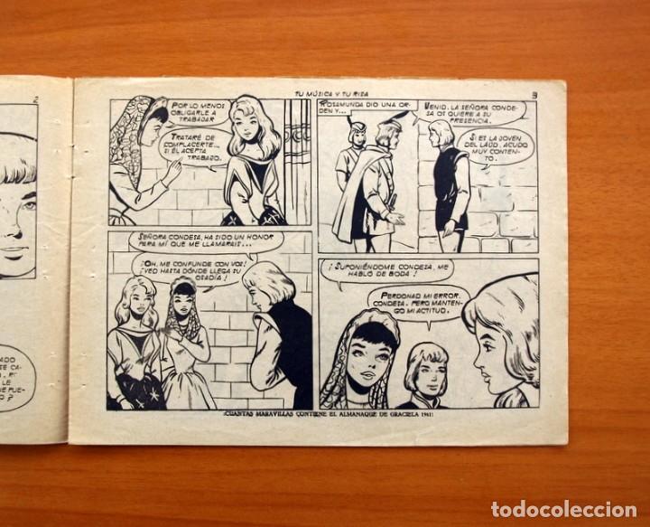 Tebeos: Lindaflor - Tu m&uacute;sica y tu risa, n&ordm; 225 - Ediciones Toray 1955 - Foto 3