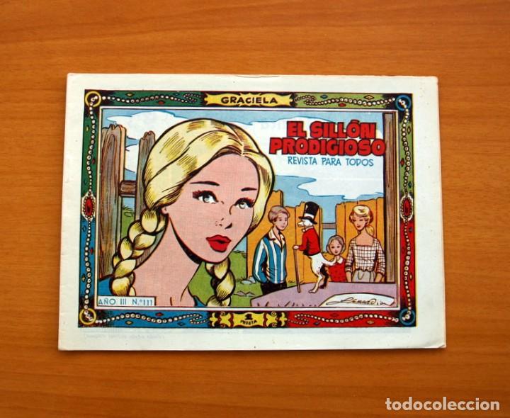 Tebeos: Graciela - El sill&oacute;n prodigioso, n&ordm; 111 - Ediciones Toray 1956 - Foto 1