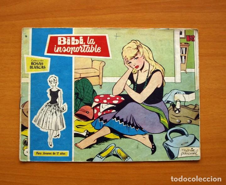 Tebeos: Rosas Blancas - Bibi la insoportable, n&ordm; 16 - Ediciones Toray 1958 - Foto 1