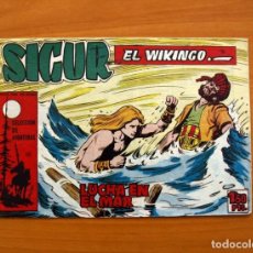 Tebeos: SIGUR EL VIKINGO - Nº 26, LUCHA EN EL MAR - EDICIONES TORAY 1958. Lote 130425382