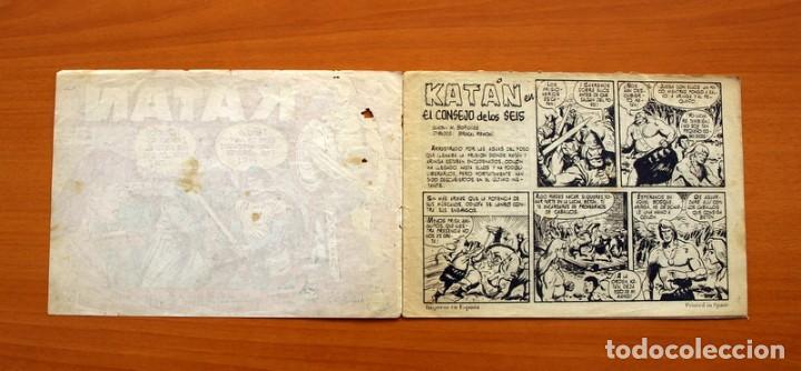 Tebeos: Kat&aacute;n - El consejo de los seis, n&ordm; 38 - Ediciones Toray 1960 - Foto 2