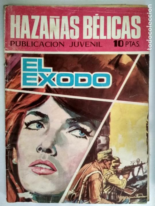 Tebeos: HAZA&Ntilde;AS BELICAS, N&ordm; 213 - EL EXODO, EDICIONES TORAY 1969 - Foto 1
