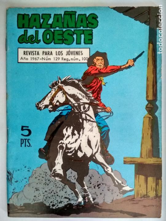 Tebeos: HAZA&Ntilde;AS DEL OESTE N&ordm; 129, EDICIONES TORAY, A&Ntilde;O 1967 - Foto 1