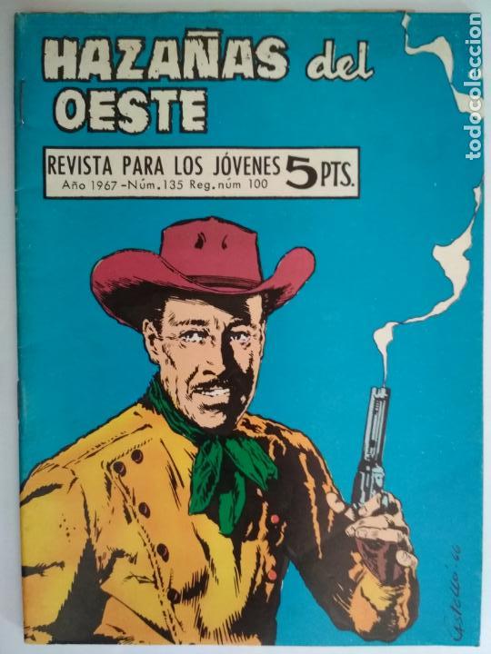 Tebeos: HAZA&Ntilde;AS DEL OESTE N&ordm; 135, EDICIONES TORAY, A&Ntilde;O 1967 - Foto 1