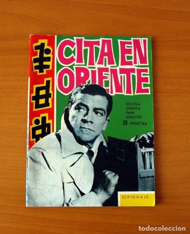 Tebeos: Espionaje - Cita en Oriente, n&ordm; 8 - Ediciones Toray 1966 - Foto 1