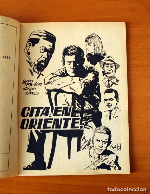 Tebeos: Espionaje - Cita en Oriente, n&ordm; 8 - Ediciones Toray 1966 - Foto 3