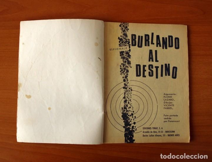 Tebeos: Espionaje - Burlando al destino, n&ordm; 15 - Ediciones Toray 1966 - Foto 2