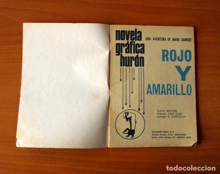 Tebeos: Hur&oacute;n - Rojo y amarillo, n&ordm; 14 - Editorial Toray 1967 - Foto 2