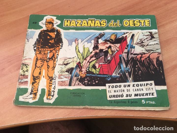 Tebeos: HAZA&Ntilde;AS DEL OESTE N&ordm; 40 (ED. TORAY) (COM6) - Foto 1