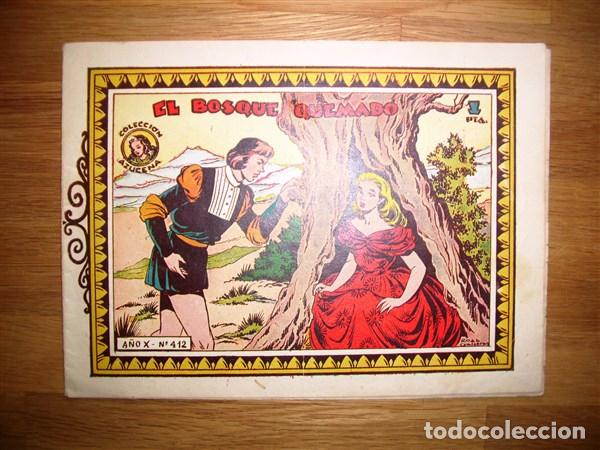 Tebeos: AZUCENA. A&ntilde;o X ; N&ordm; 412 : El bosque quemado - Foto 1