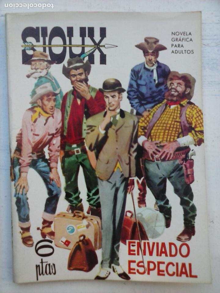 Tebeos: SIOUX N&ordm; 10 - IMPECABLE Y DIF&Iacute;CIL - 17 X 12 CMS - TORAY 1964 - Foto 1