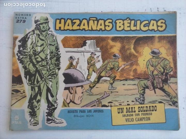 Tebeos: HAZA&Ntilde;AS B&Eacute;LICAS EXTRA AZUL N&ordm; 279 - - Foto 1