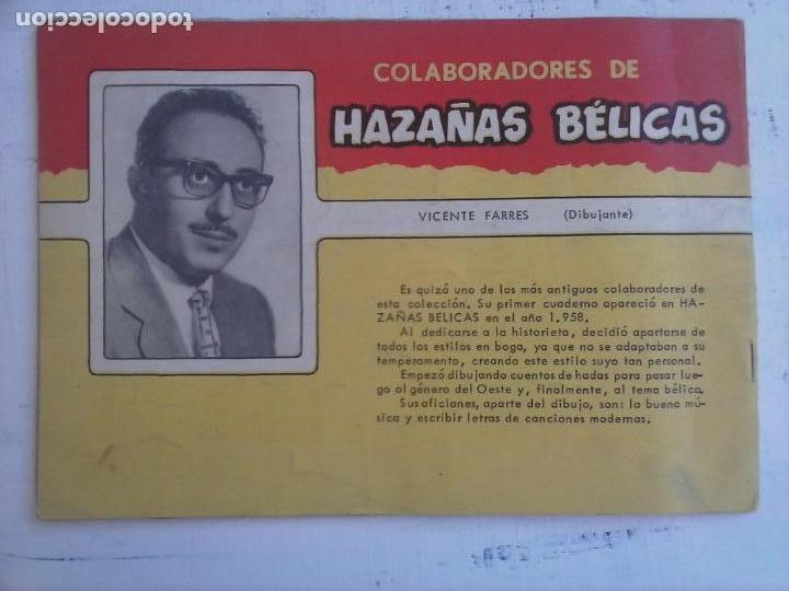 Tebeos: HAZA&Ntilde;AS B&Eacute;LICAS EXTRA AZUL N&ordm; 279 - - Foto 2