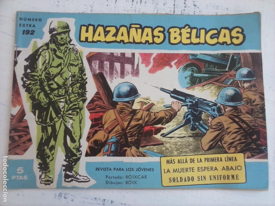 Tebeos: HAZA&Ntilde;AS B&Eacute;LICAS EXTRA AZUL N&ordm; 192 - Foto 1