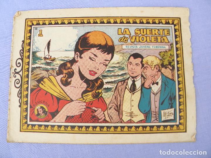Tebeos: Antiguo C&oacute;mic La suerte de Violeta, n&ordm; 50 colecci&oacute;n Azucena - Foto 1