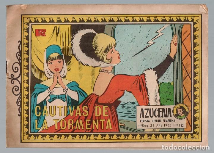 Tebeos: Azucena  N&ordm;-932  Cautivas de la Tormenta  Toray 1957 - Foto 1