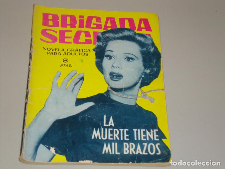 Tebeos: Brigada Secreta La muerte tiene mil brazos - Foto 1