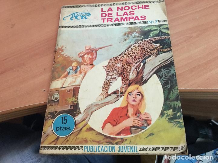 Tebeos: LEOPARDO N&ordm; 7 LA NOCHE DE LAS TRAMPAS (TORAY) (COM11) - Foto 1