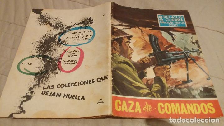 Tebeos: RELATOS DE GUERRA N&ordm; 162- CAZA DE COMANDOS - Foto 1