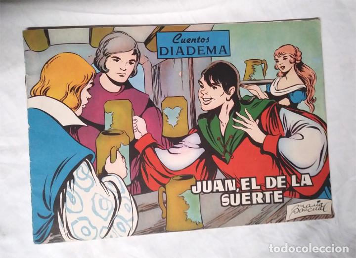 Tebeos: Cuentos Diadema n&ordm; 2 Juan el de la Suerte Ediciones Toray a&ntilde;o 1960, impecable - Foto 1