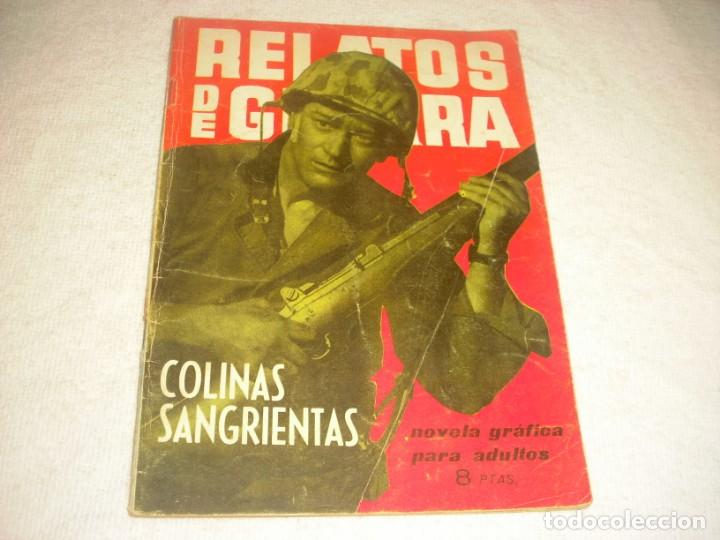 Tebeos: RELATOS DE GUERRA N&ordm; 34. COLINAS SANGRIENTAS. - Foto 1