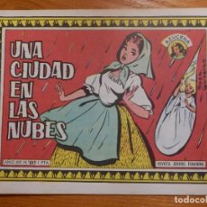 Tebeos: TEBEO-COMIC P/ NIÑAS - REVISTA JUVENIL FEMENINA AZUCENA - UNA CIUDAD EN LAS NUBES - Nº 808