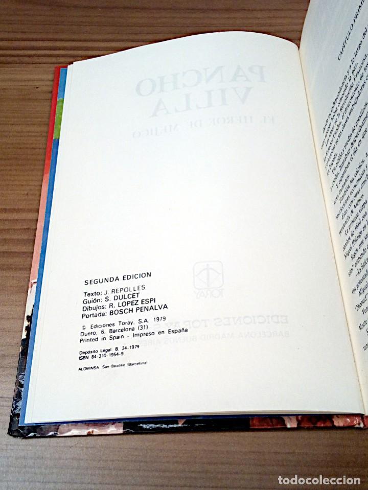 Tebeos: PANCHO VILLA. EL H&Eacute;ROE DE M&Eacute;JICO. TORAY. 2 &ordf; ED. 1979 - Foto 6