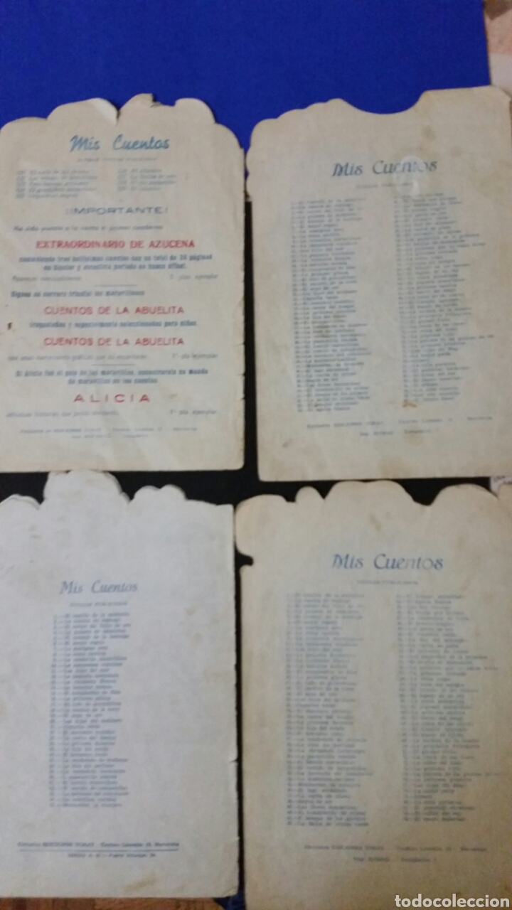 Tebeos: LOTE 4 CUENTOS COLECCI&Oacute;N MIS CUENTOS EDICIONES TORAY - Foto 2