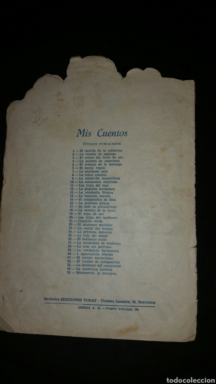 Tebeos: LOTE 4 CUENTOS COLECCI&Oacute;N MIS CUENTOS EDICIONES TORAY - Foto 5