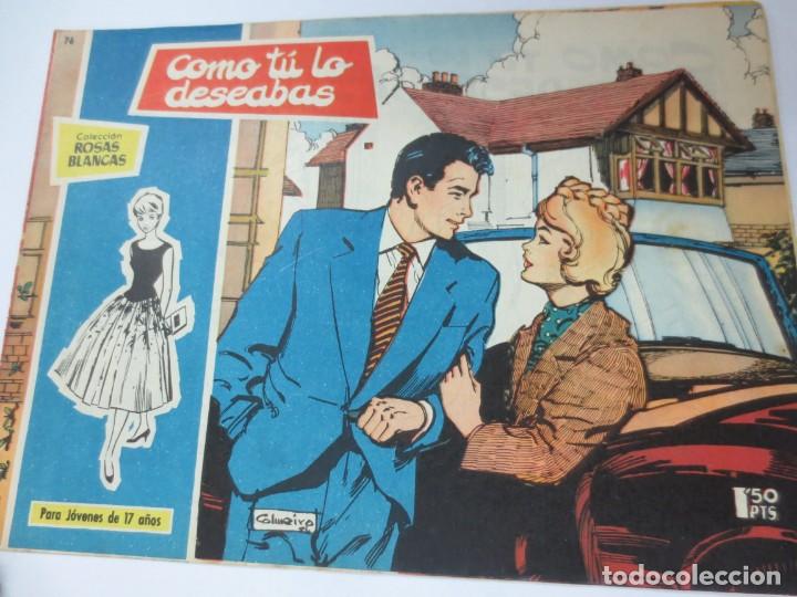 Tebeos: COMO T&Uacute; LO DESEABAS N&ordm; 76  EDIT TORAY A&Ntilde;O 1958 - Foto 1