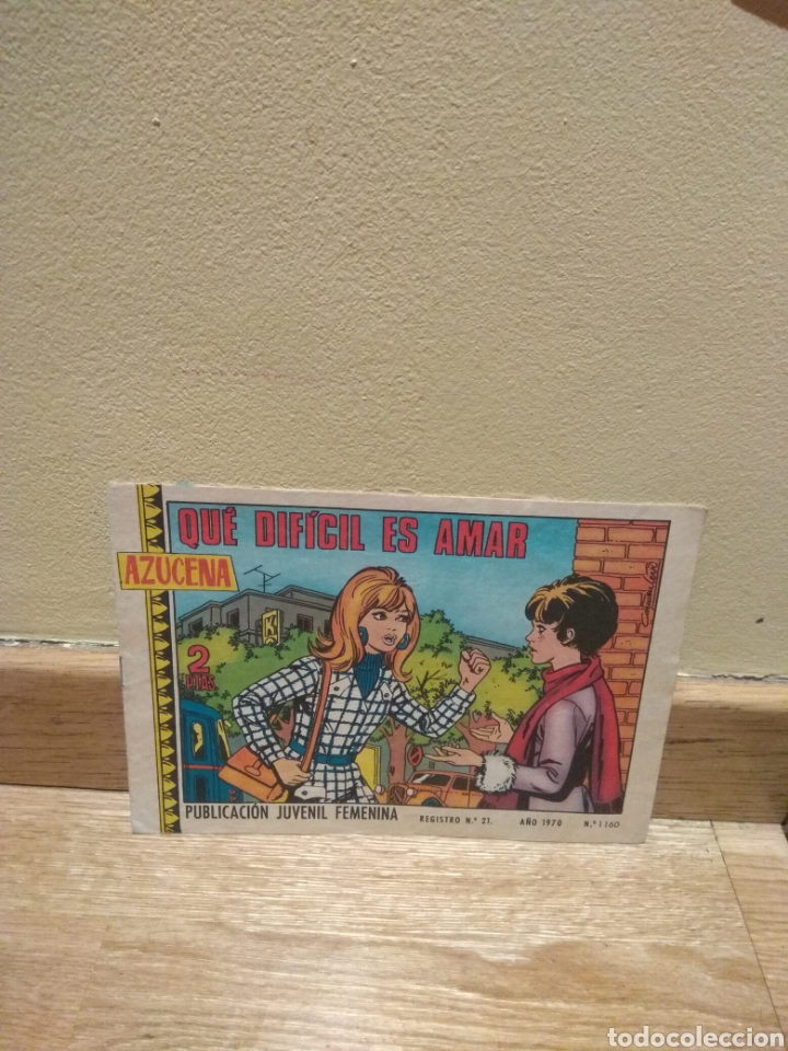 Tebeos: Qu&eacute; dif&iacute;cil es amar Azucena n&uacute;mero 1160 - Foto 1