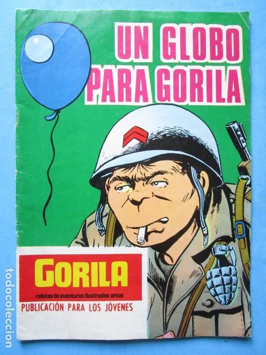 Tebeos: GORILA - UN GLOBO PARA GORILA - TORAY 1973 - Foto 1