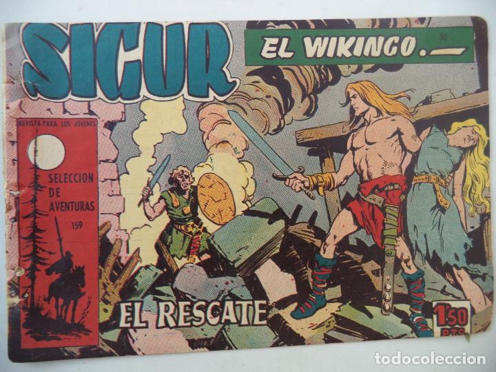 Tebeos: SIGUR EL VIKINGO N&ordm; 30 ORIGINAL - Foto 1